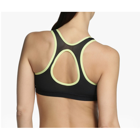Stoßdämpfer Sujetador Deportivo Active Zipped Bra (negro/verde)