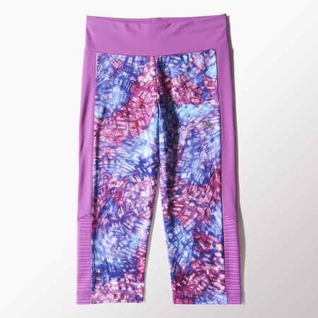 Adidas Mallas Niña Infinite Serie 3/4 (Fucsia/morado/naranja)