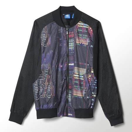 Original Adidas Damen Jacke Tokyo Superstar (schwarz/multicolor)
