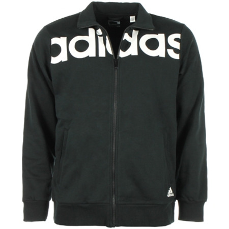 Adidas Male Sport Liner Track Top FZ (schwarz/weiß)