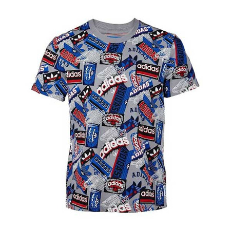 Adidas Originals T-Shirt 25o Slam By Nigo (gris/multicolor)