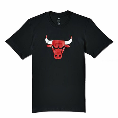 Adidas Camiseta Niño NBA FanWear Logo Chicago Bulls (schwarz/rot)