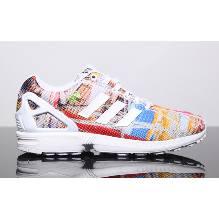 Adidas Originals ZX Flux "Palm Beach" (blanco/multicolor)