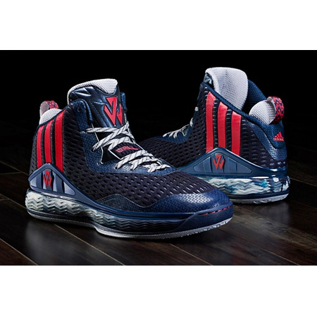Adidas John Wall 1 "DC Blue" (Marino/rojo/gris)