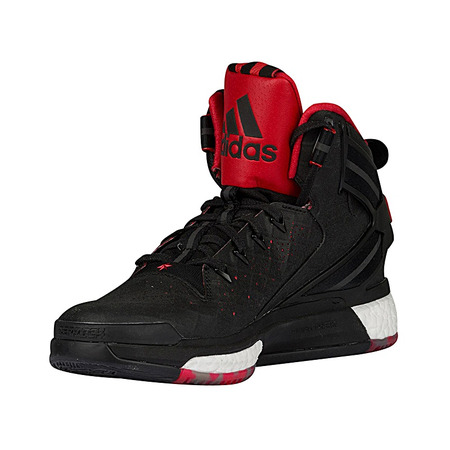 Adidas D Rose 6 Stiefel "Night" (schwarz/rot/weiß)