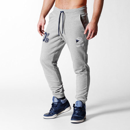Reebok Classic Pantalón Hombre Fit 90 ́s Cuffed (gris)