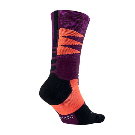 Calcetines Lebron Hyperelite Basket (563/mulberry/black)