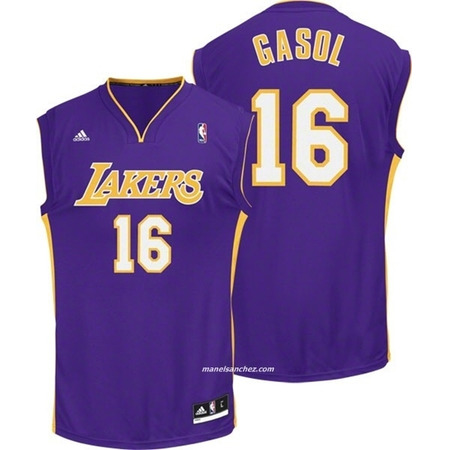 Adidas T-Shirt Réplica Gasol Lakers (purple)