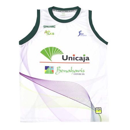 Unicaja Málaga ACB 2a Equipación 2015/16 (blanco/morado)