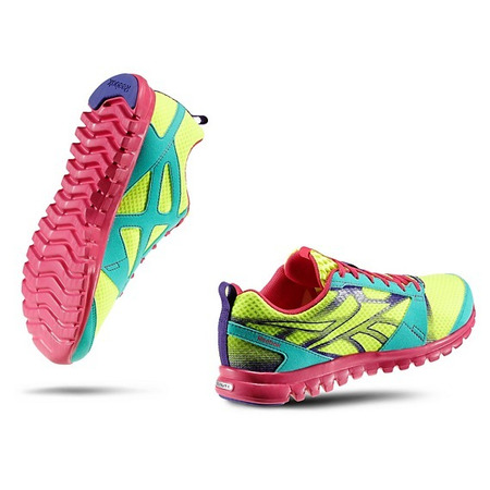 Reebok SubLite Connect Running (lima/menta/rosa)