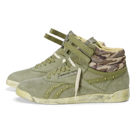 Reebok Zapatillas Mujer Freestyle Hi Italien Studs (verde cargo)