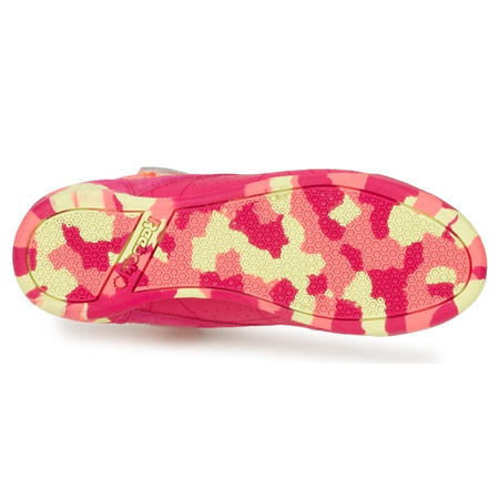 Reebok Freestyle HI Junior (rosa/naranjaelectrico/lima)