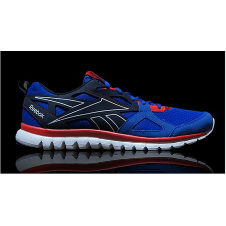 Reebok Hombre SubLite Prime Running (Azul/RojoNegro)