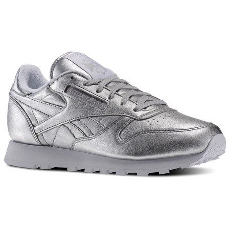 Reebok Classic Lather "Spirit X Face Stockholm" (plata/blanco)