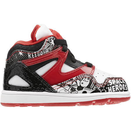 Reebok Classic Pixar Pump Omni (negro/rojo/blanco)