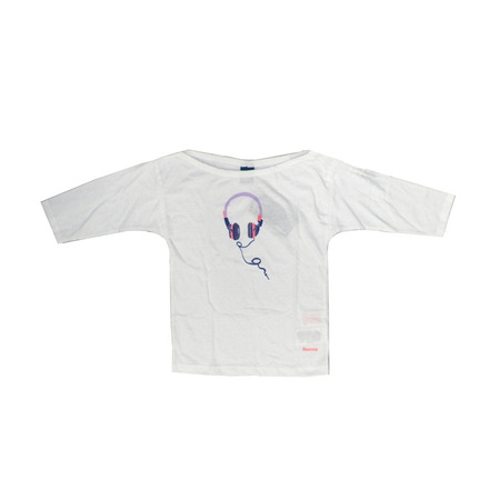 Rebok Camiseta Maga 3/4 Niña G SCJ (blanco)