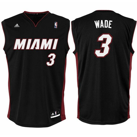 Adidas Camiseta Replica Wade Miami (negro)