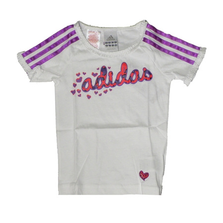 Adidas Camiseta Logo Adigirl (weiß/rein)