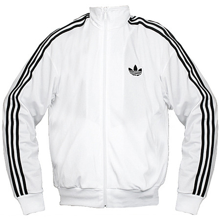 Adidas Firebird Track Top Jacke (weiß/schwarz)