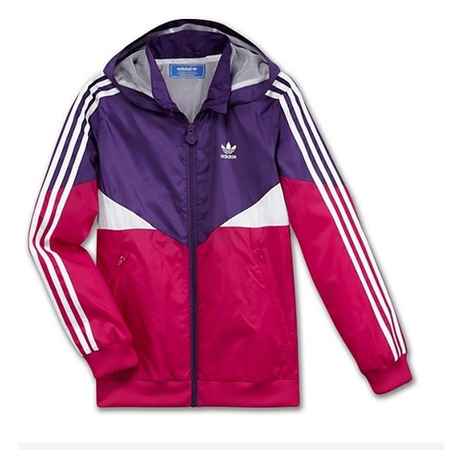 Adidas J Colorado Windbreaker Jacket (purpurpurple/pink/black)