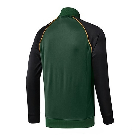 Adidas Chaqueta Superstar Track Top (dunkelgrün/schwarz)