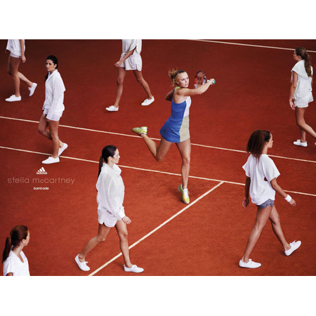 Adidas Tennis Barricade Stella McCartney Kleid (blau/weiß)