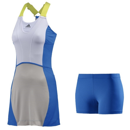 Adidas Tennis Barricade Stella McCartney Kleid (blau/weiß)