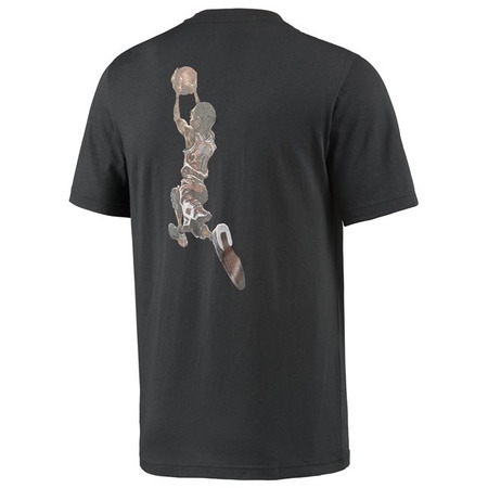 Adidas NBA Hemd GFX Caricature Rose (schwarz/schwarz)