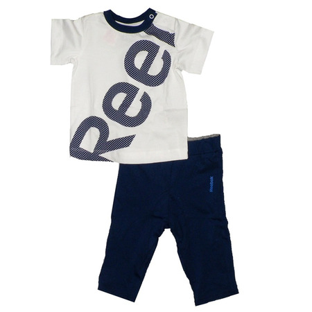 Reebok Baby Sommer Set (weiß/gris/blau)