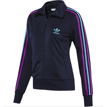 Adidas Firebird Track Top Mil (Marine/Turquoise/fuxia)