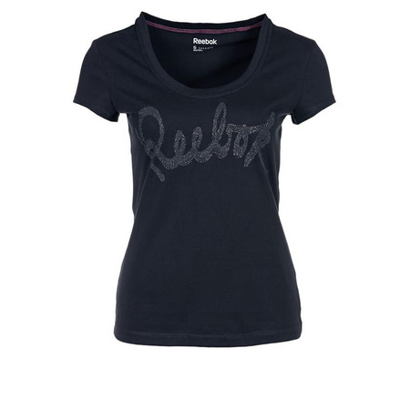 Reebok Camiseta Mujer APP Logo (negro)