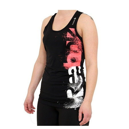 Reebok Camiseta tirantes Aerobics Tank (Negro)