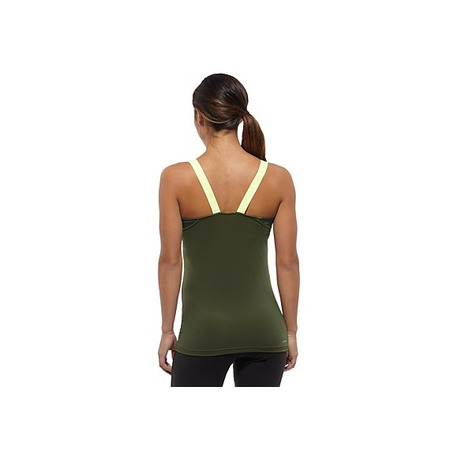 Reebok Tops DT Print LBT A (Verde Caqui/Amarillo)