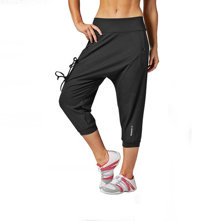 Reebok Capri Tanz drehen Sie es nach oben Harem (negro)