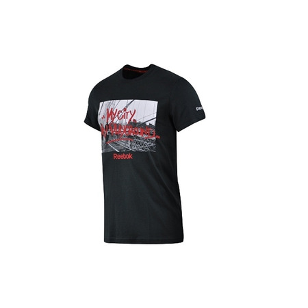 Reebok Camiseta Hombre City Play (Negro)