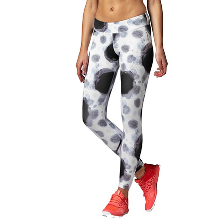 Reebok Legging Seeing Spots (blanco/negro)