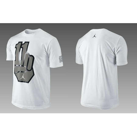 Jordan Retro 11 For Peace (weiß) T-Shirt