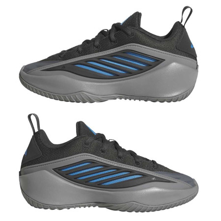 Adidas Anthony Edwards Believe That 1JR. "Carbon Lucid Ray Blue"