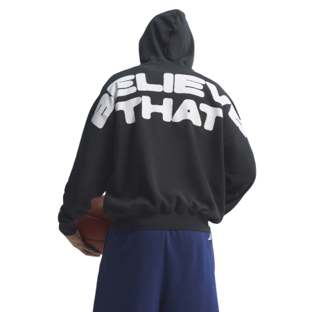 Adidas Anthony Edwards Believe That Hoodie "Black"