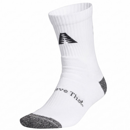 Adidas Anthony Edwards Crazy Lite Performance Sock "White Black"