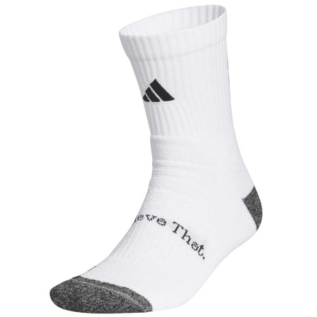 Adidas Anthony Edwards Crazy Lite Performance Sock "White Black"