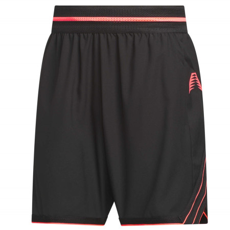Adidas Anthony Edwards Crazy Lite Shorts "Black-Solar Turbo"