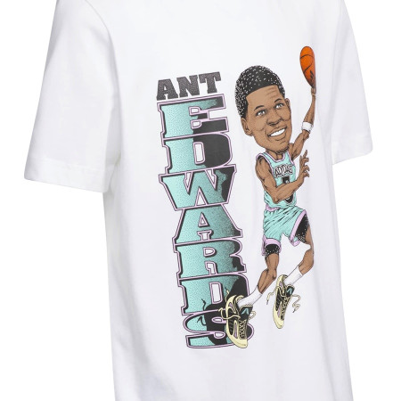 Adidas Anthony Edwards East Junior Tee "White"