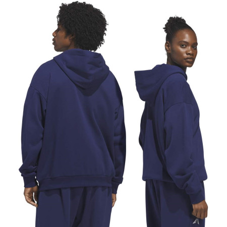 Adidas Basketball Anthony Edwards Foundation Full-Zip Hoodie "Dark Navy"