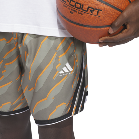 Adidas Basketball Crazylite AOP 3 Short "Clay Argile"