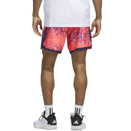 Adidas Basketball Crazylite Short Graphic "Solar Turbo"