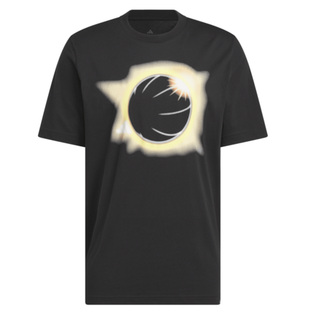 Adidas Basketball Novelty Eclipsed Graphic Tee "Black"
