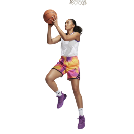 Adidas Basketball Wmns Crazylite AOP Short "Lucid Pink-Rose"