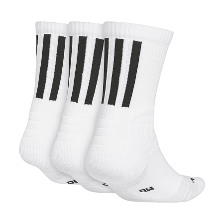 Adidas Calcetines Basket Select Crew 3PP "White"