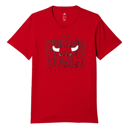 Adidas T-Shirt 3 NBA Chicago Bulls (nba-cbu)